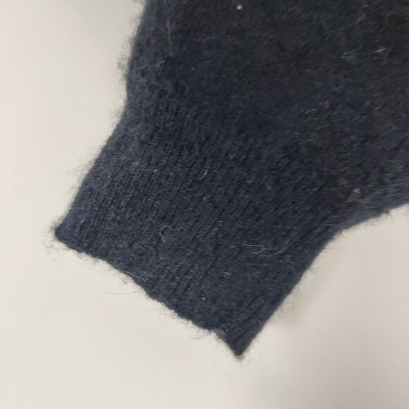 Hunt Club Women's Sweater Size M Gray Wool Henley Neck Casual Outdoor Warm Comfy - Picture 5 of 8